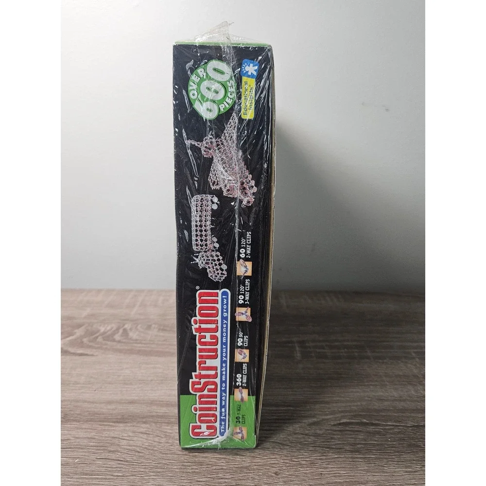 CoinStruction Coin Building Game Kit #EI-4025 Over 600 Pcs Ages 6+